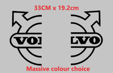 Volvo truck window decals x 2. truck cab stickers graphics FM FH FMX FL