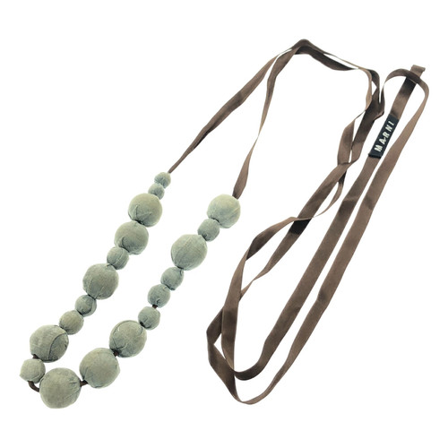 Marni ball ribbon necklace - marni,