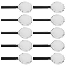  10 Pcs Hand Lens for Kids Reading Magnifying Glass Glasses Handheld Lenses