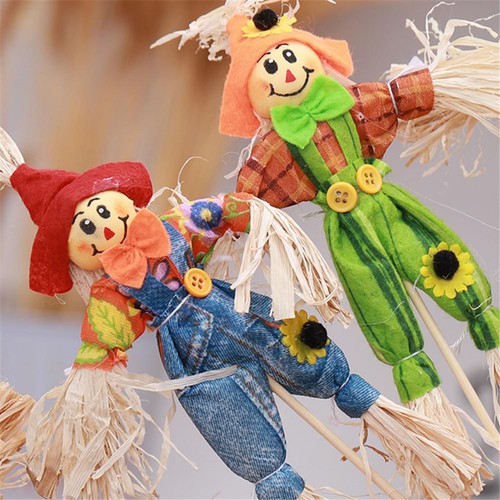 4pcs standing scarecrow - standing,