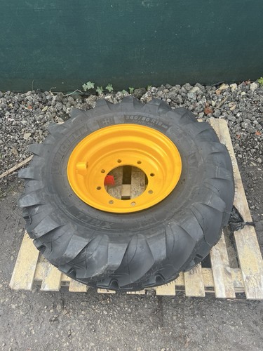 340 jcb wheel rim tyre - 340/80-18,
