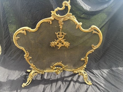 French rococo fireplace - fireplace, spark