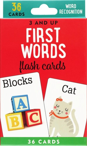 First words flash - words, cards