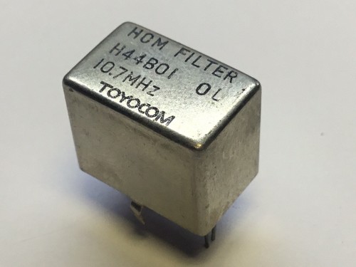 Toyocom 7mhz pole crystal - 10.7mhz, 8
