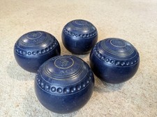 4 x Taylor Ace Lawn Bowls Rare