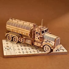 3D Wooden Puzzle, Tanker