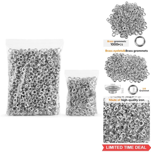 Grommet kit 1000 pieces 8 - grommet, 3/8