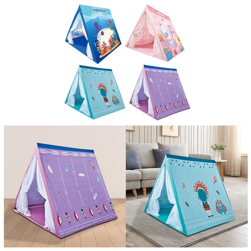 Children play tent - tent, indian