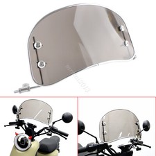 Motorcycle Smoked Windshield