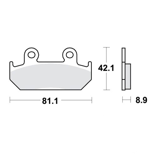 Sintered brake pads trw for - brake,