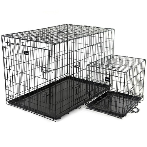 Metal dog cage pet - cage,