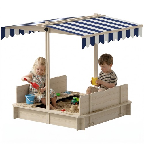 Outsunny kids square wooden - kids,