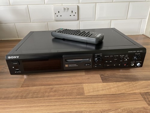 Sony mds je510 minidisc - sony, deck