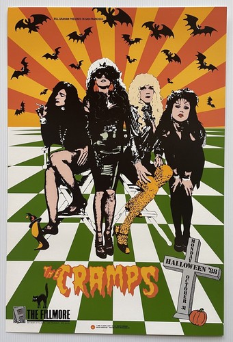 The cramps concert poster - cramps,