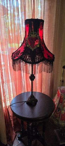 Handmade victorian red black - victorian, red/black/