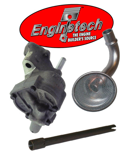 Oil pump pickup tube - w/,