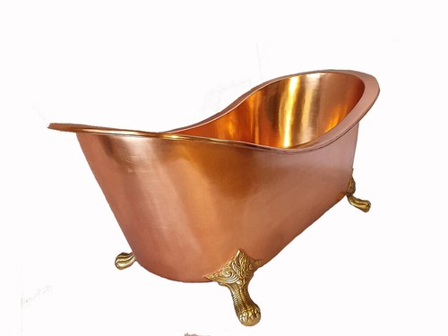 Copper bathtub princess hand - "princess",