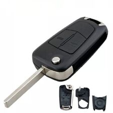For Vauxhall Opel Corsa D Astra H Zafira 2 Button Remote Flip Key Fob Case Shell