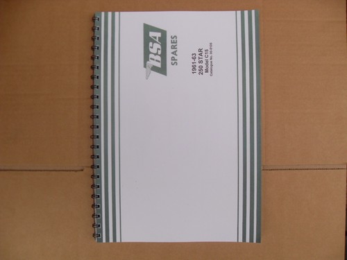 Bsa c15 c15t - bsa, c15,c15t,c15s,