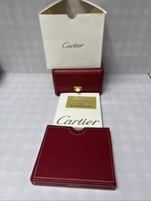 Cartier Used Red Watch Box