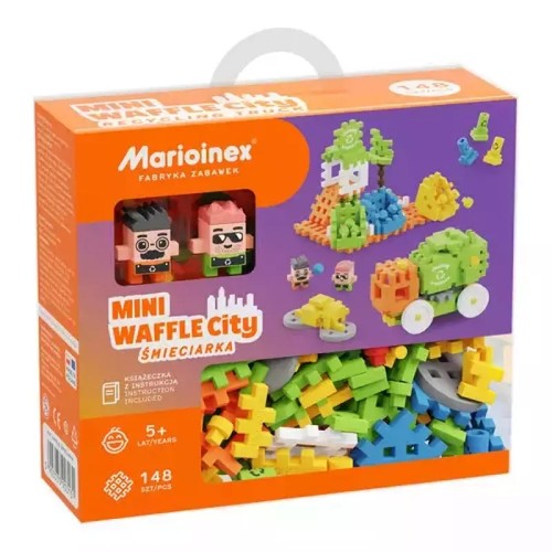 Mini waffle city śmieciarka - mini,