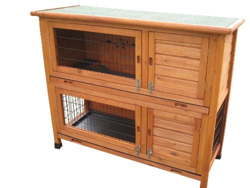 Rabbit hutches hutch deluxe - rabbit,