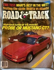 Road & Track Magazine Mar 1988