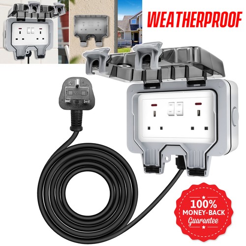 Weatherproof outdoor socket - weatherproof,