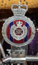 J R GAUNT ROYAL ENGINEERS BADGE CLASSIC CAR BADGE 1960s ER 11 ORIGINAL GENUINE
