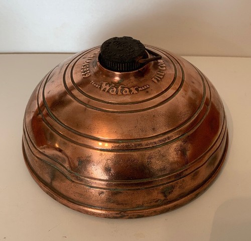 Copper hot water bottle - water,