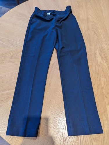 Dark blue school trousers - blue,