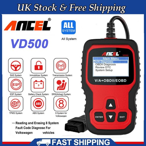 Abs srs obd2 scanner - abs,