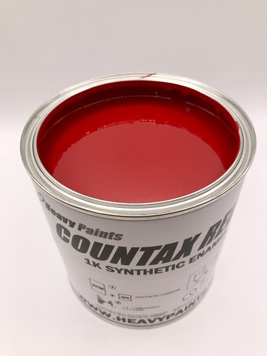 Countax lawn mower red enamel - countax,