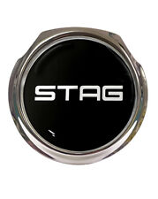 Triumph Stag Text - Car Grille Badge - FREE FIXINGS