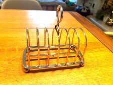 Silver-plated toast rack