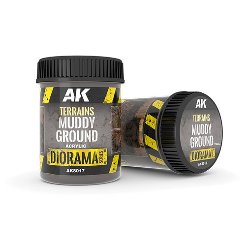Diorama muddy ground - -,