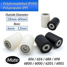 POM / PP Plastic Pulley Roller