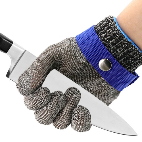 Stainless steel glove cut - stainless,