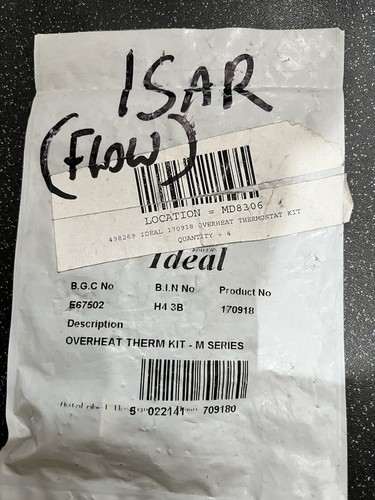 Ideal isar overheat thermostat - overheat,