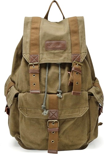 Canvas backpack vintage - canvas,