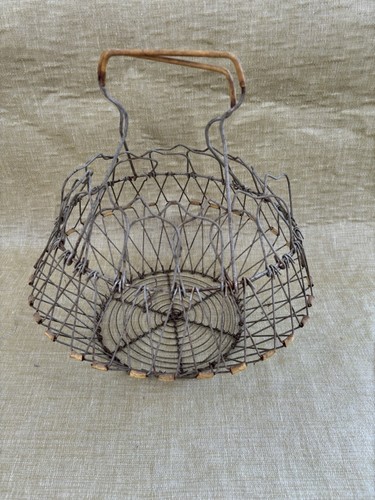 Vintage french wire - french, basket