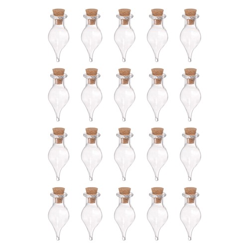 20pcs mini glass bottles - 20pcs,