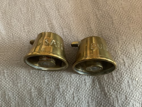 Pair ww2 trench art - ww2,