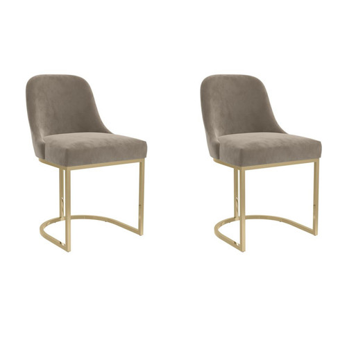 Set mink velvet dining - set,