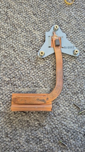 Old laptop copper heat sync - old,