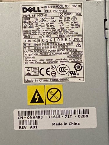 Dell optiplex 745 nh493 - 745, #nh493