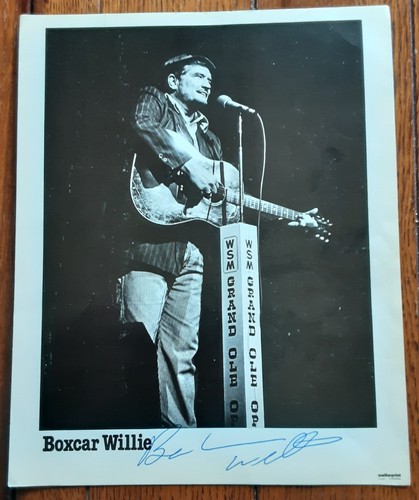 Boxcar willie photo - boxcar,