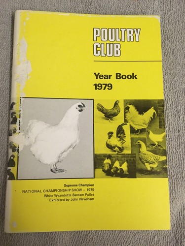 Poultry club year book 1979 - book,