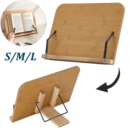 Wooden book stand - wooden,