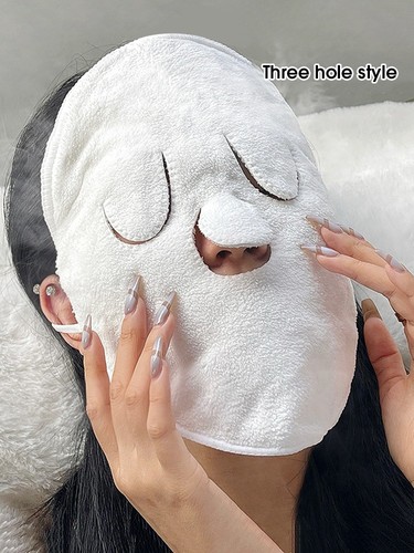Hot cold compress face towel - cold,